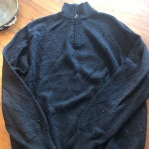 Andean Mens Sweater 1/4 zip.